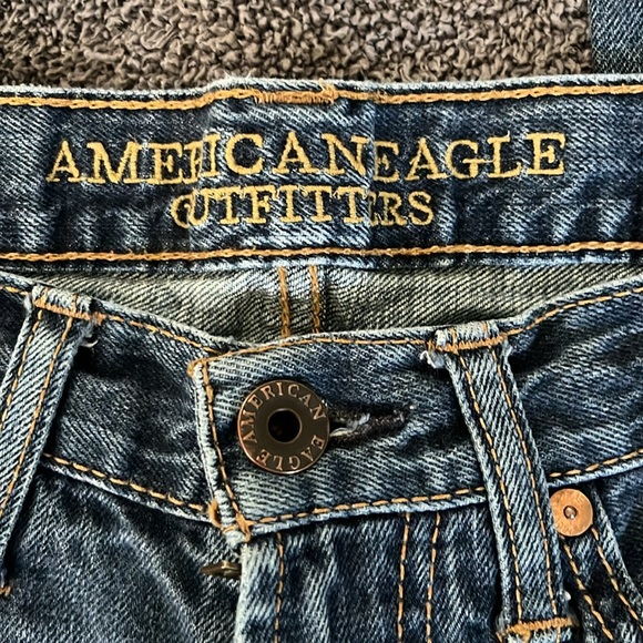 American Eagle Men's Relaxed Straight Jeans Size 31x32 - Picture 2 of 12